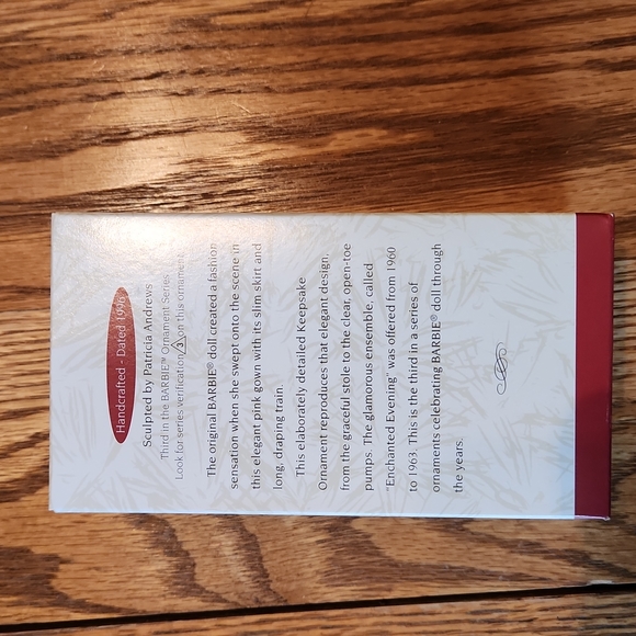 Enchanted Evening Barbie with matching ornament Collector Edition Mattel. - Picture 6 of 10